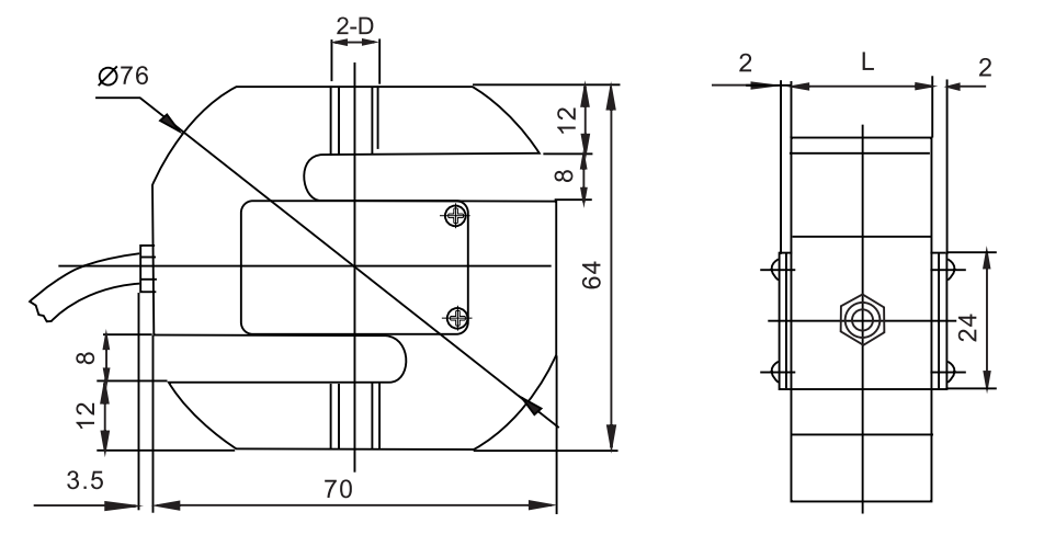 ANE LOAD CELL A-ALT02 SIZE